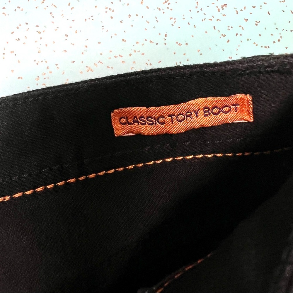 Classic Tory Black Boot NEW Bootcut 27 Black PRISTINE Stretch Never Worn - Picture 4 of 10